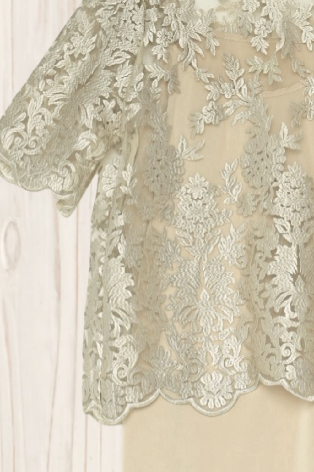 Olivia Champagne Color Formal Dress